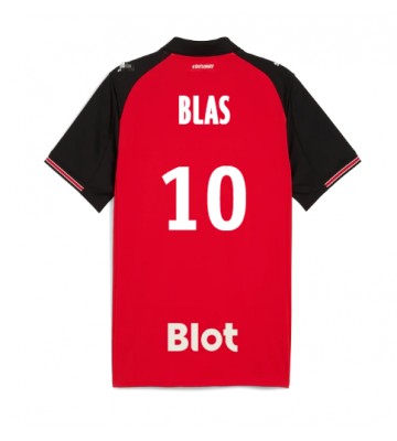 Stade Rennais Ludovic Blas #10 Primera Equipación 2025-26 Manga Corta Stade Rennais Ludovic Blas #10 Primera Equipación 2025-26 Manga Corta